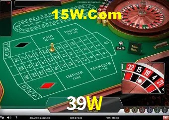 Sessão de jogo em andamento no aplicativo 39W para Android